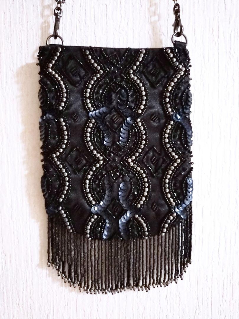 D222203 GRACE CONTINENTAL ビーズ刺繍ショルダーバッグ - メルカリ