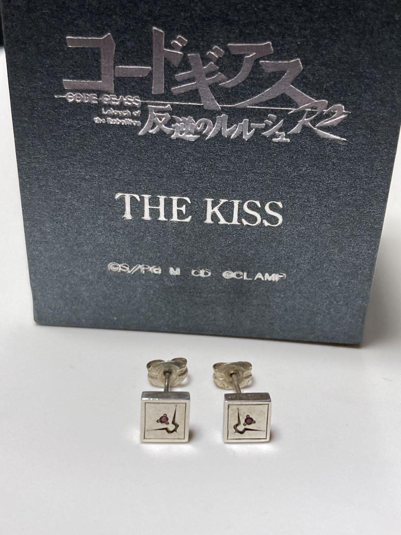 コードギアス 反逆のルルーシュTHE KISSシルバーピアス☆ルルーシュモデル