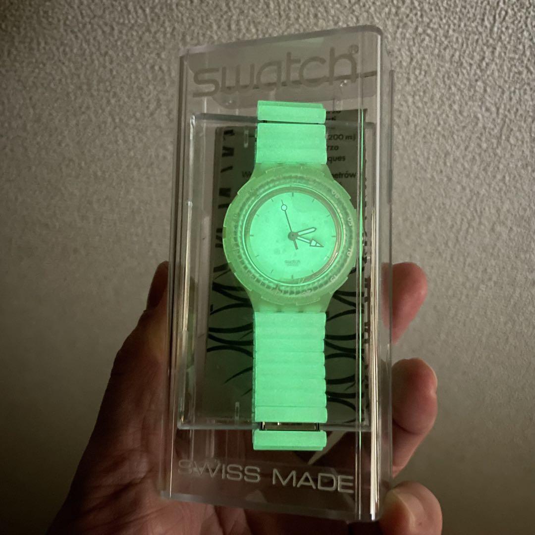 swatch 夜光 デッドストック scuba ダイバー 90年代 美品