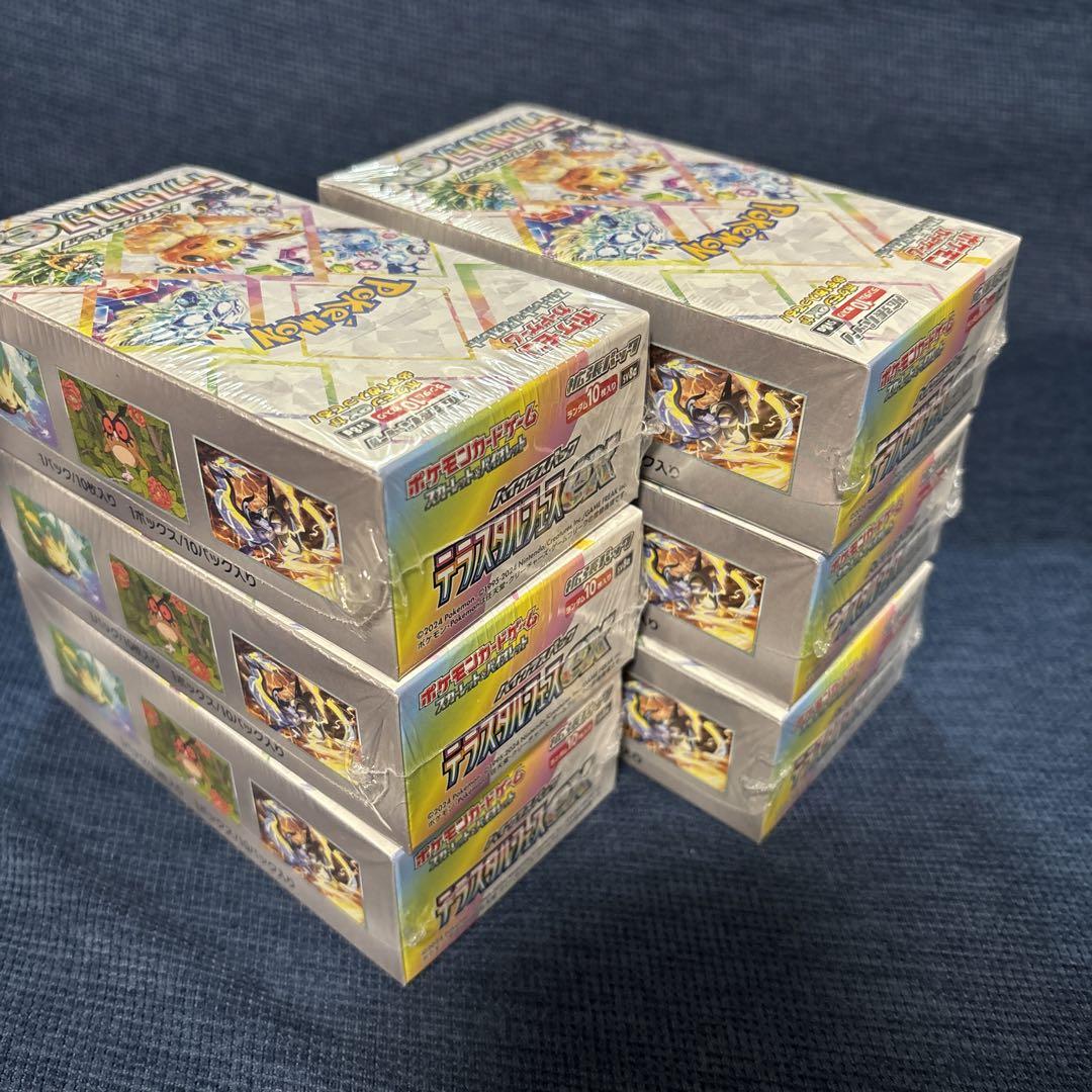 ポケモンカード　テラスタルフェスex 6BOX 未開封 シュリンク付き