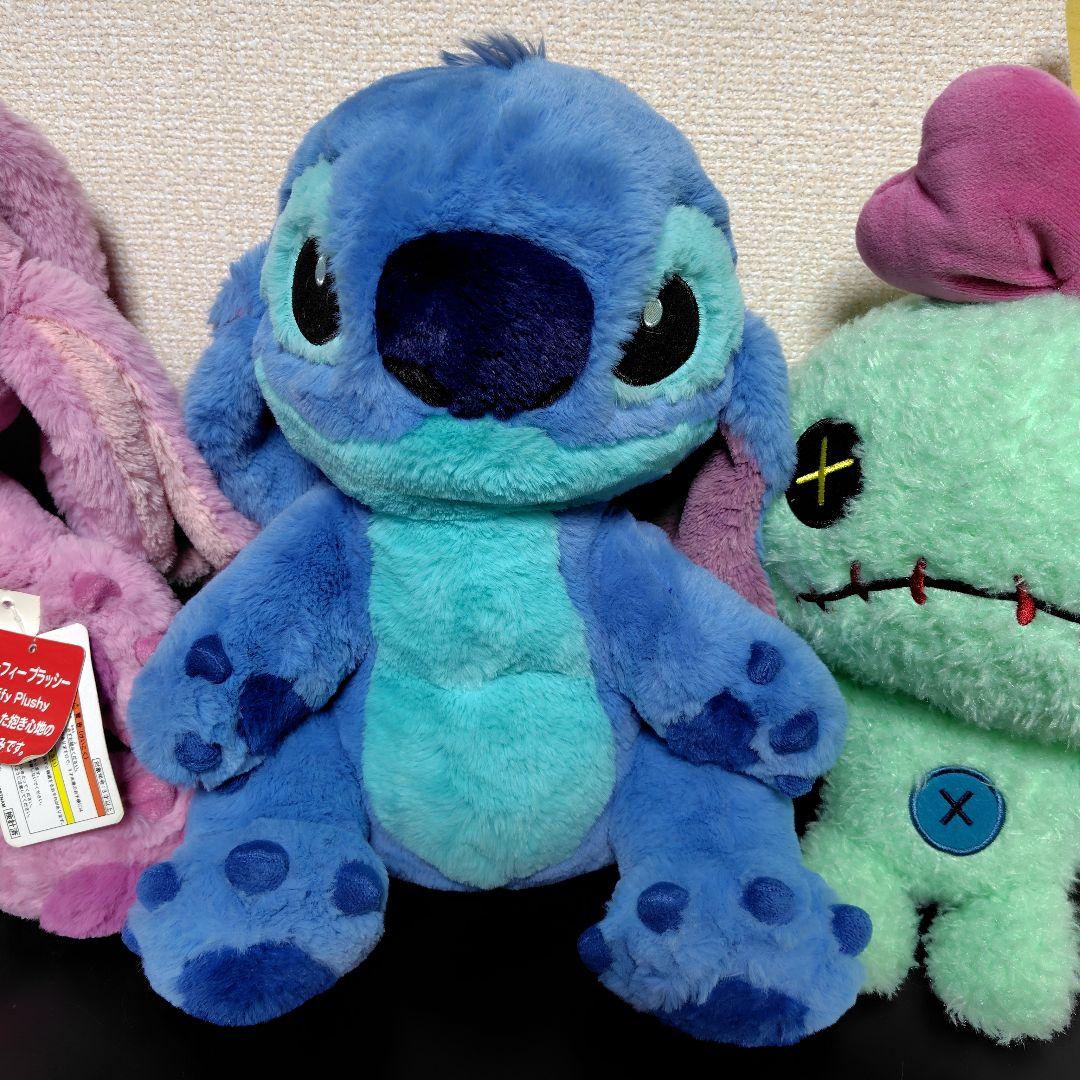 ディズニーリゾート　スティッチ　エンジェル　フラッフィープラッシーぬいぐるみ スティッチ・エンジェル登場！東京ディズニーランド『リロ