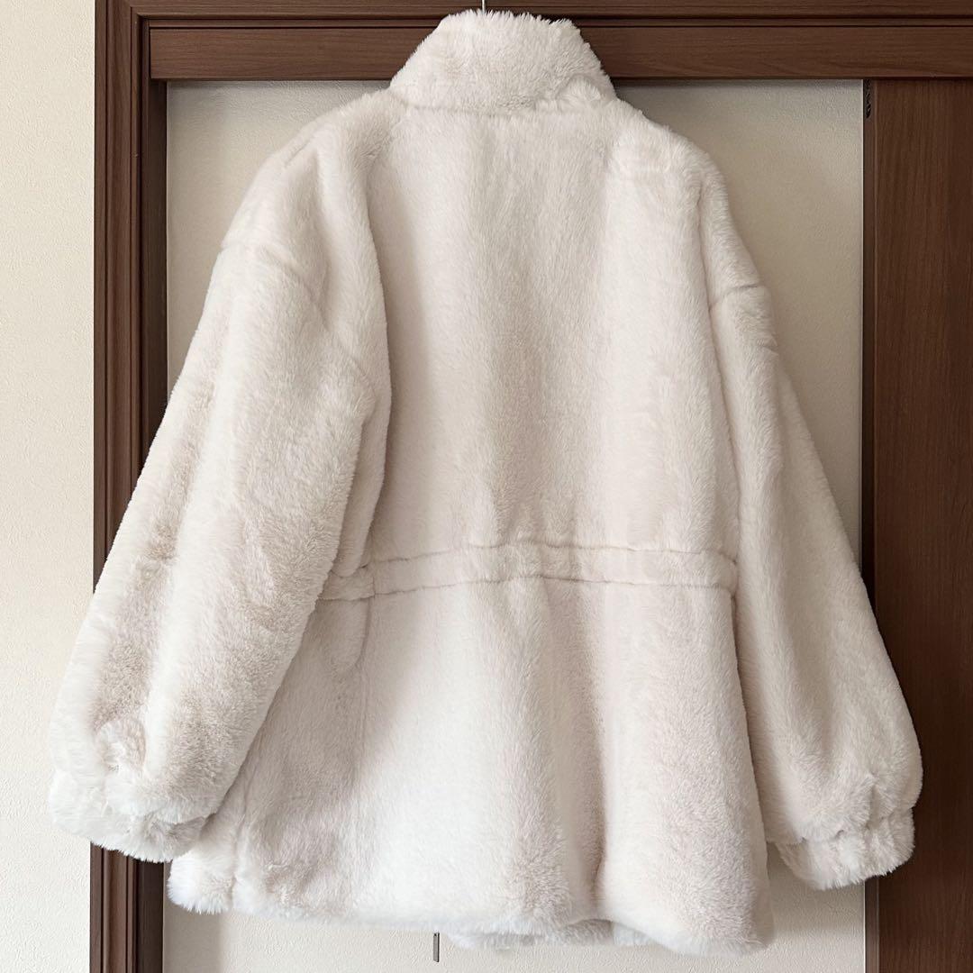 PELLICULE ペリキュール front gather furcoat