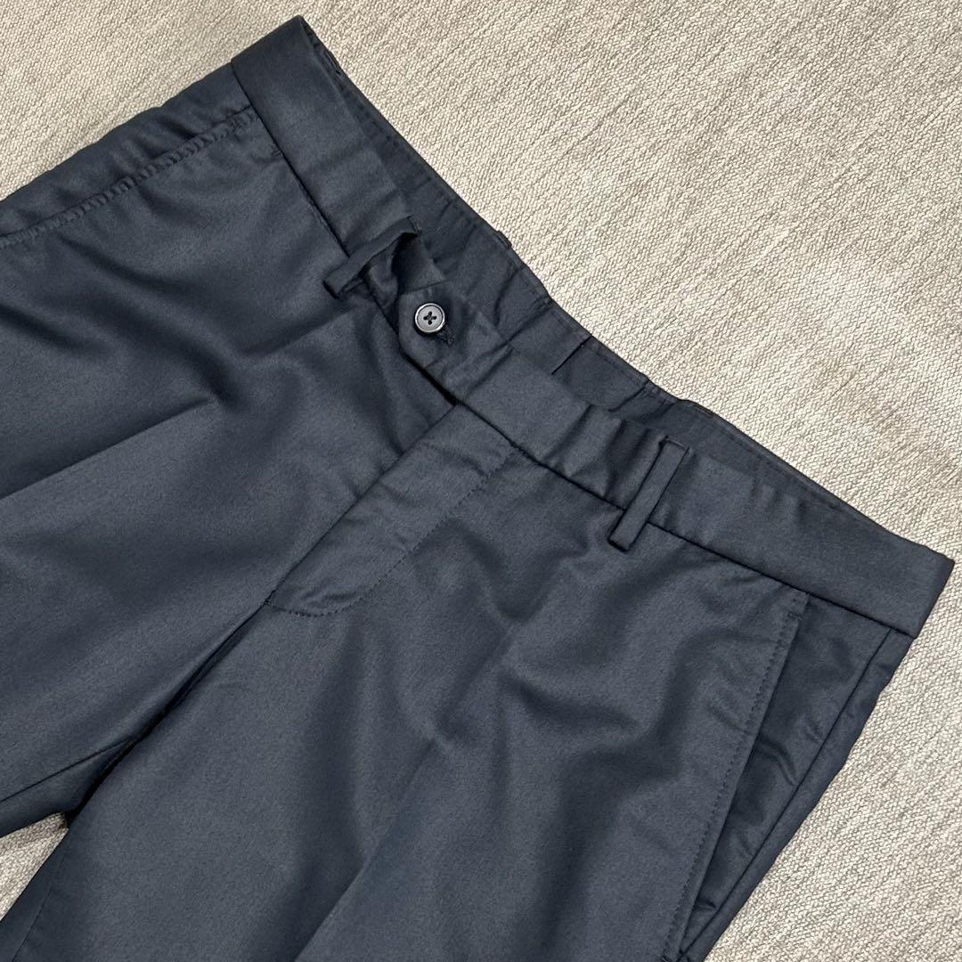 【新品同様】ZARA MAN スーツ セットアップ ビジネス ネイビー Yシャツ