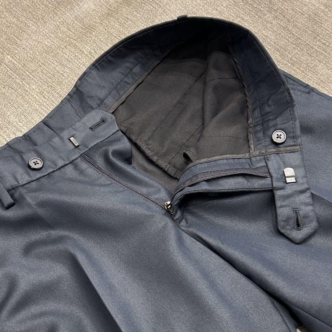 【新品同様】ZARA MAN スーツ セットアップ ビジネス ネイビー Yシャツ