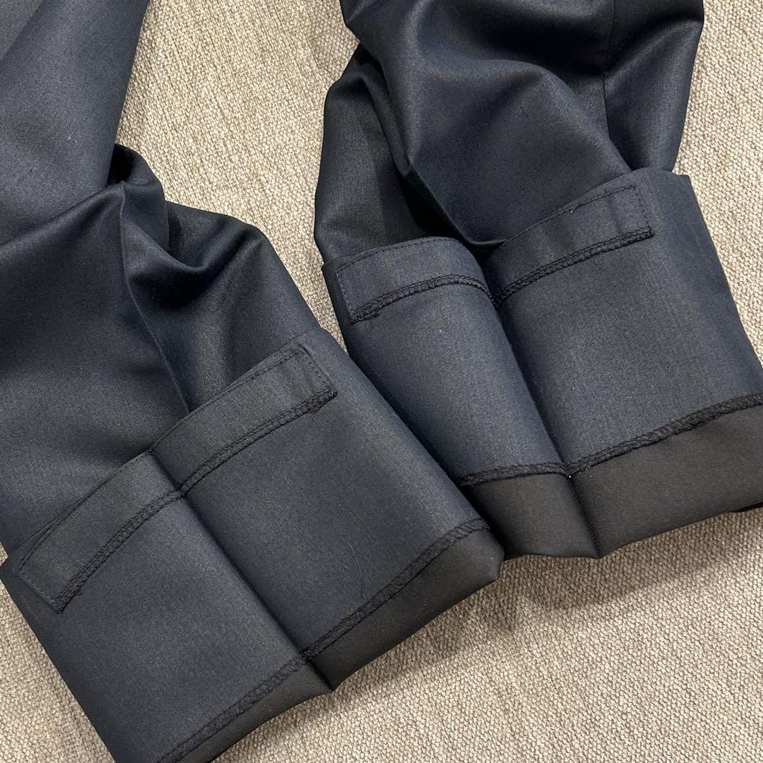 【新品同様】ZARA MAN スーツ セットアップ ビジネス ネイビー Yシャツ