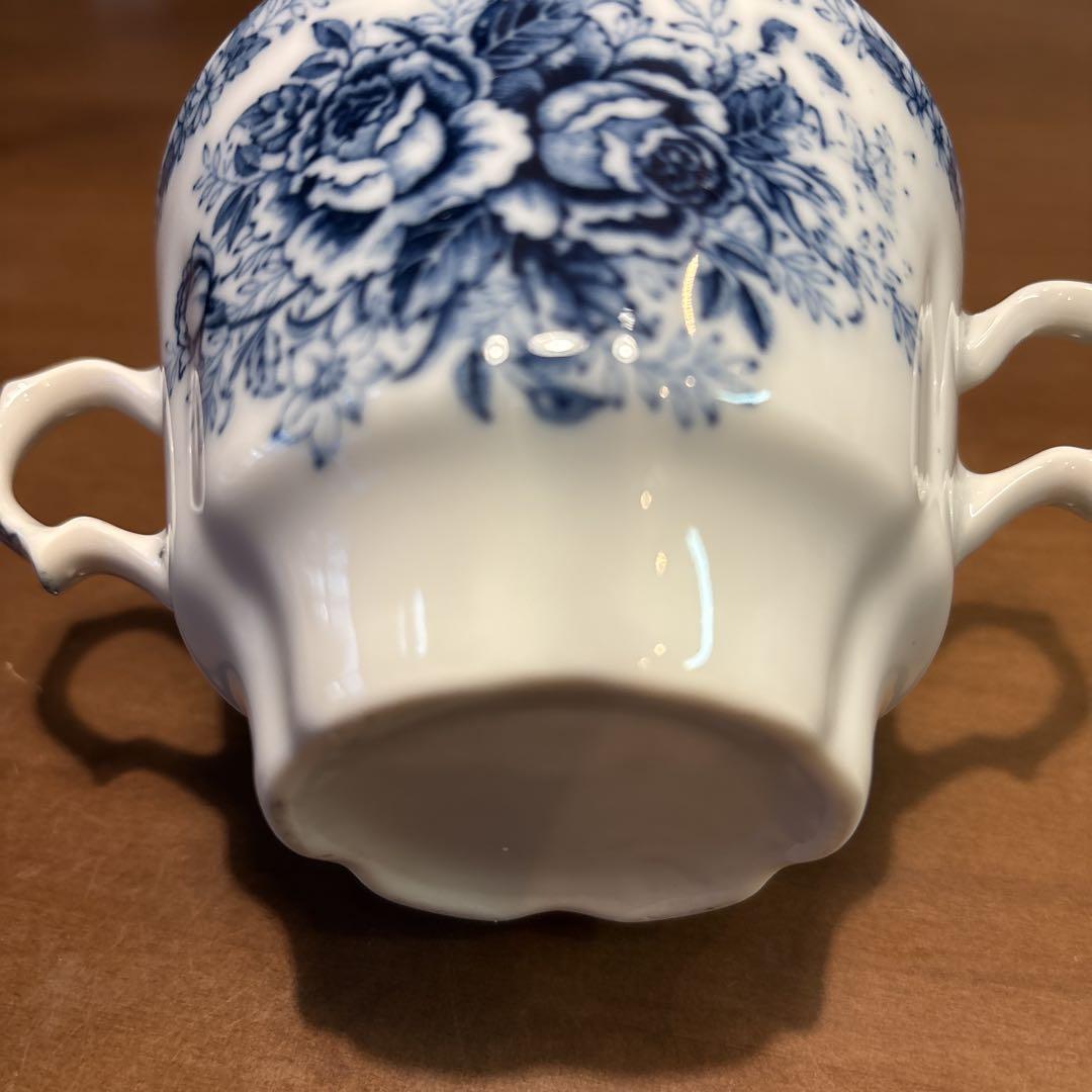 イギリス ビンテージ 陶磁器 シュガーポット