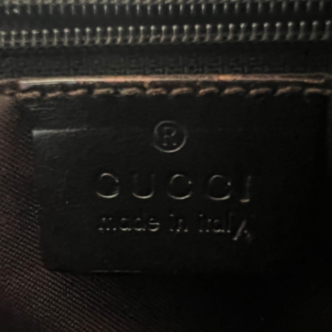 グッチ ショルダーバッグ ジャッキー シェリーライン GG柄 キャンバス レザー