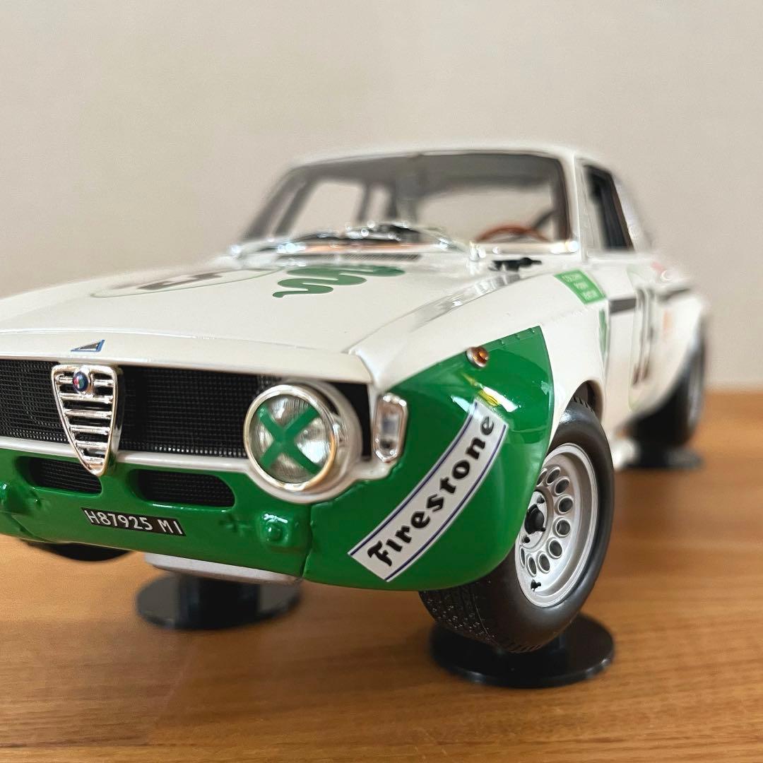 【美品】ミニチャンプス 1/18 アルファロメオ GTA 1300 ジュニア