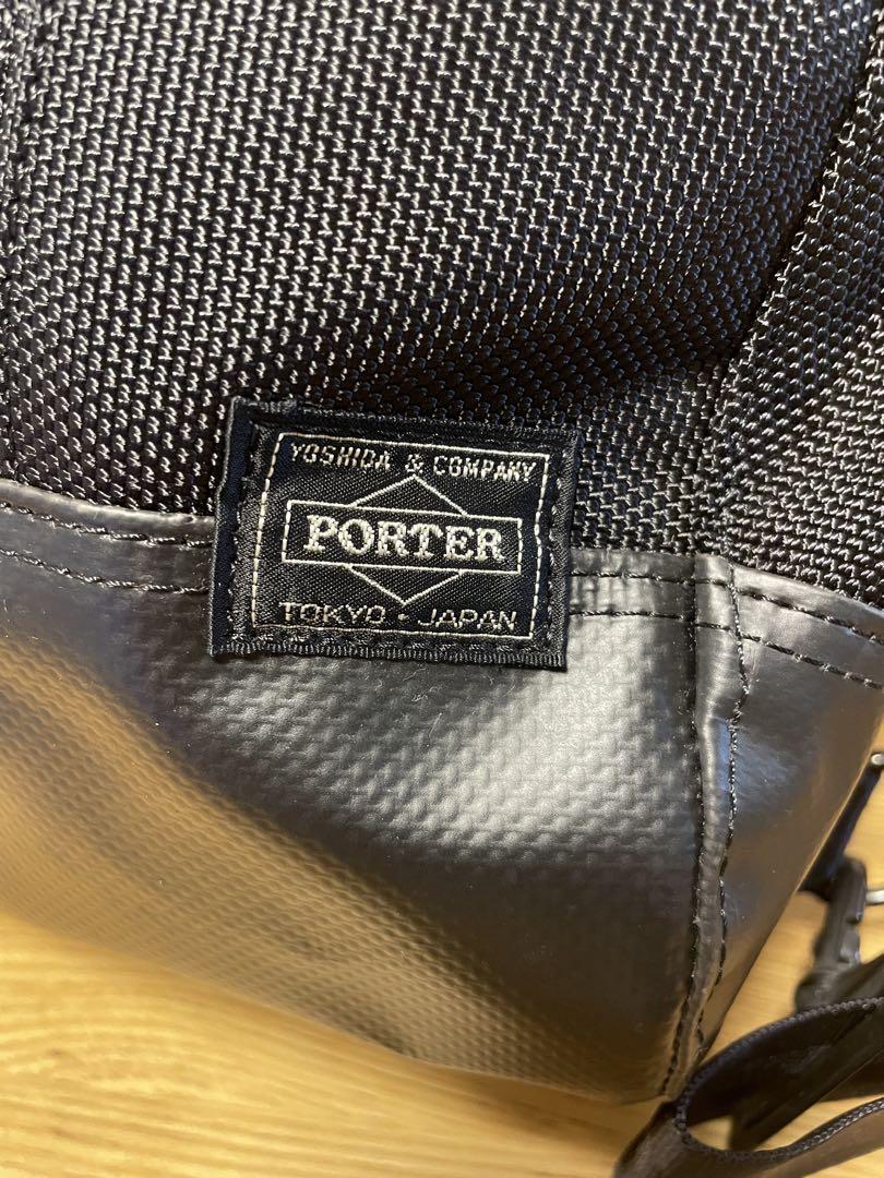 ゆ*ん様 超美品！PORTER ヒートブラック スリングバッグ