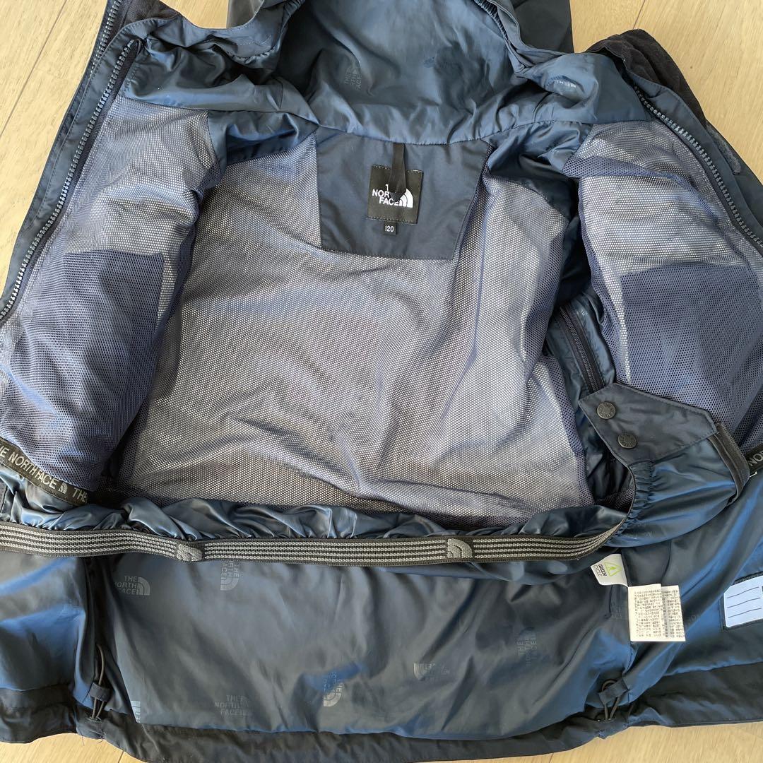 THE NORTH FACE フード付きジャケット 120 ネイビー