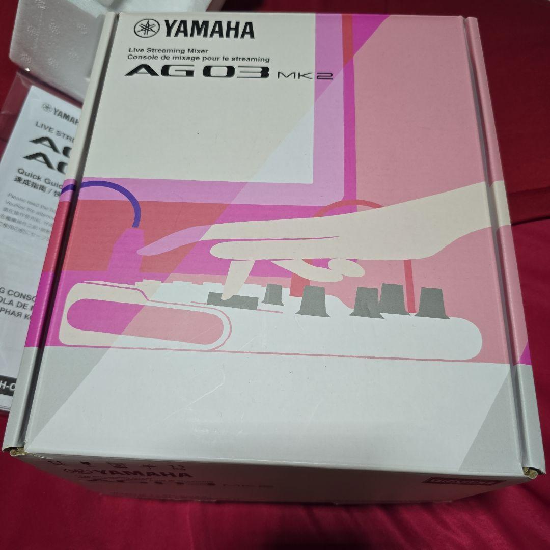 新品[YAMAHA AG03] オーディオインターフェース　ミキサー