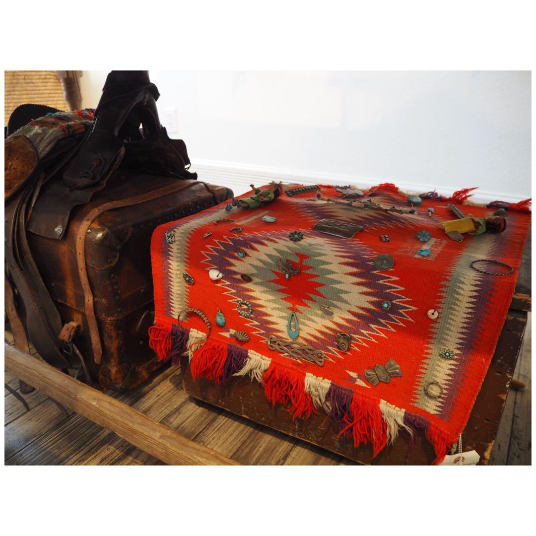 超希少!ズニVTG ターコイズトライアングルシルバーペンダント60’s RRL