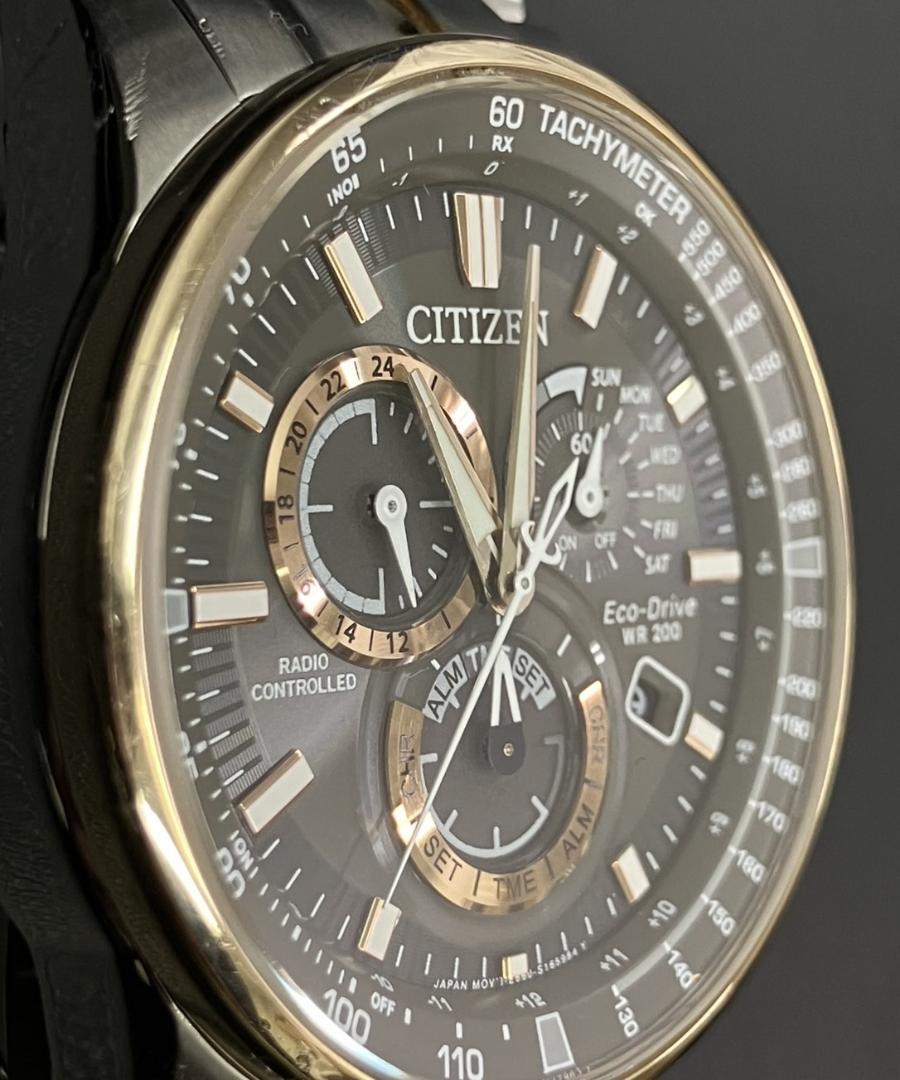 CITIZEN　エコドライブ　RadioControlled メンズ　腕時計