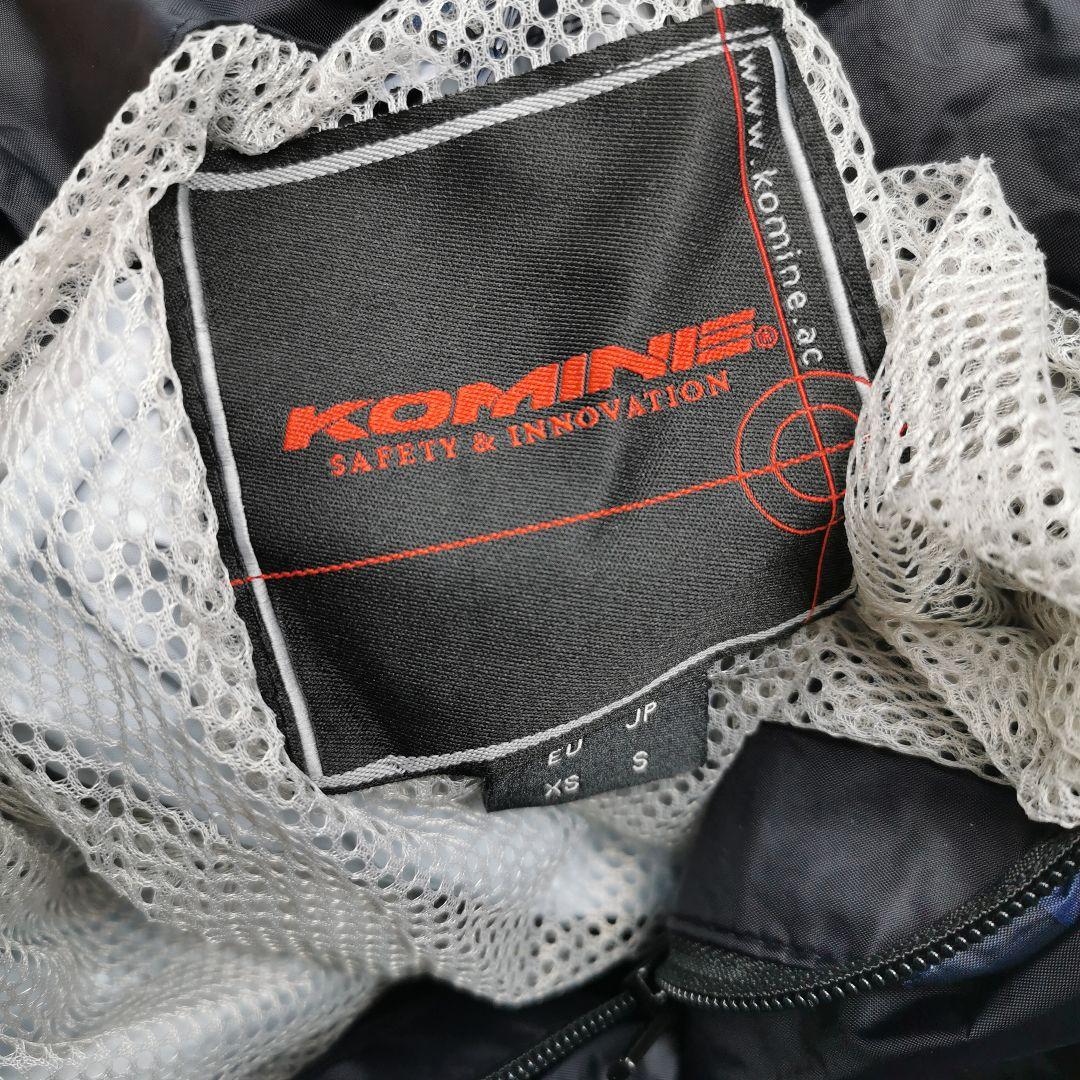 KOMINE RK-539 レインウェア Sサイズ ブルーカモ