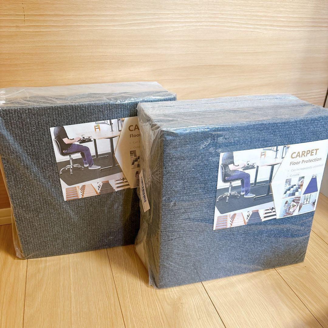 【120枚セット】タイルマット　ジョイントマット　マット　グレー　新品　リビング