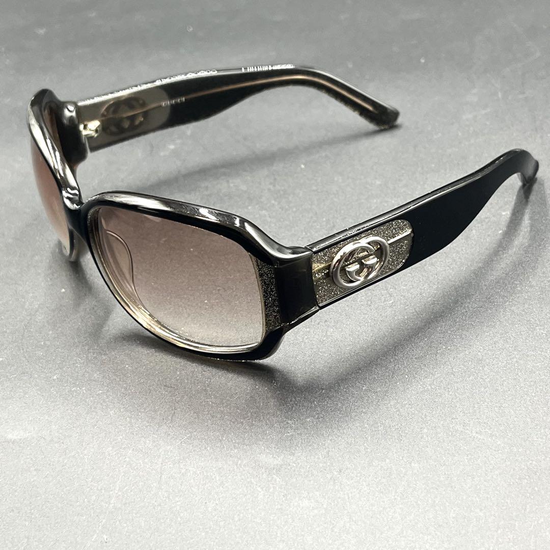 小物 GUCCI vintage sunglasses GG Black