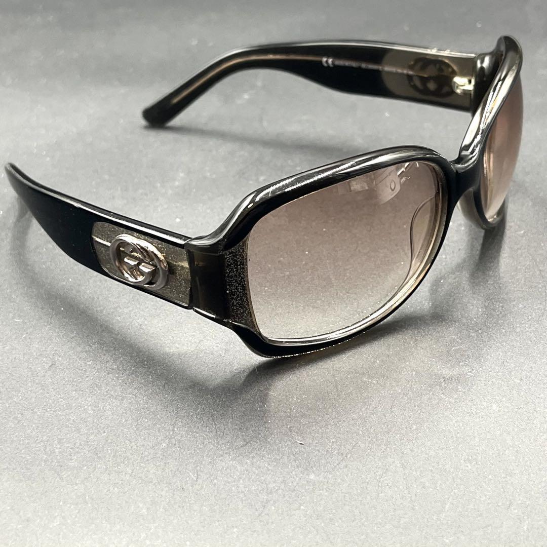 小物 GUCCI vintage sunglasses GG Black
