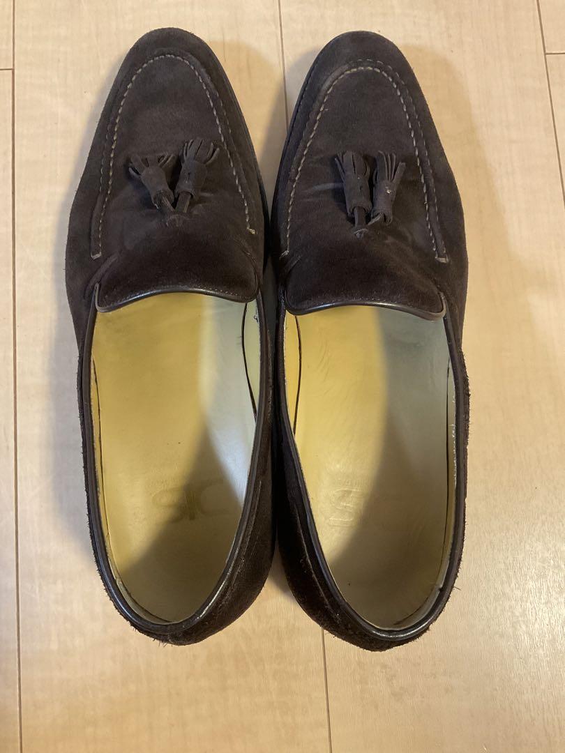 Design Italian shoes スエード ローファー 画像2