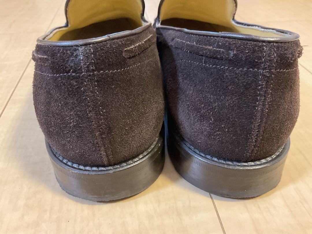 Design Italian shoes スエード ローファー 画像3