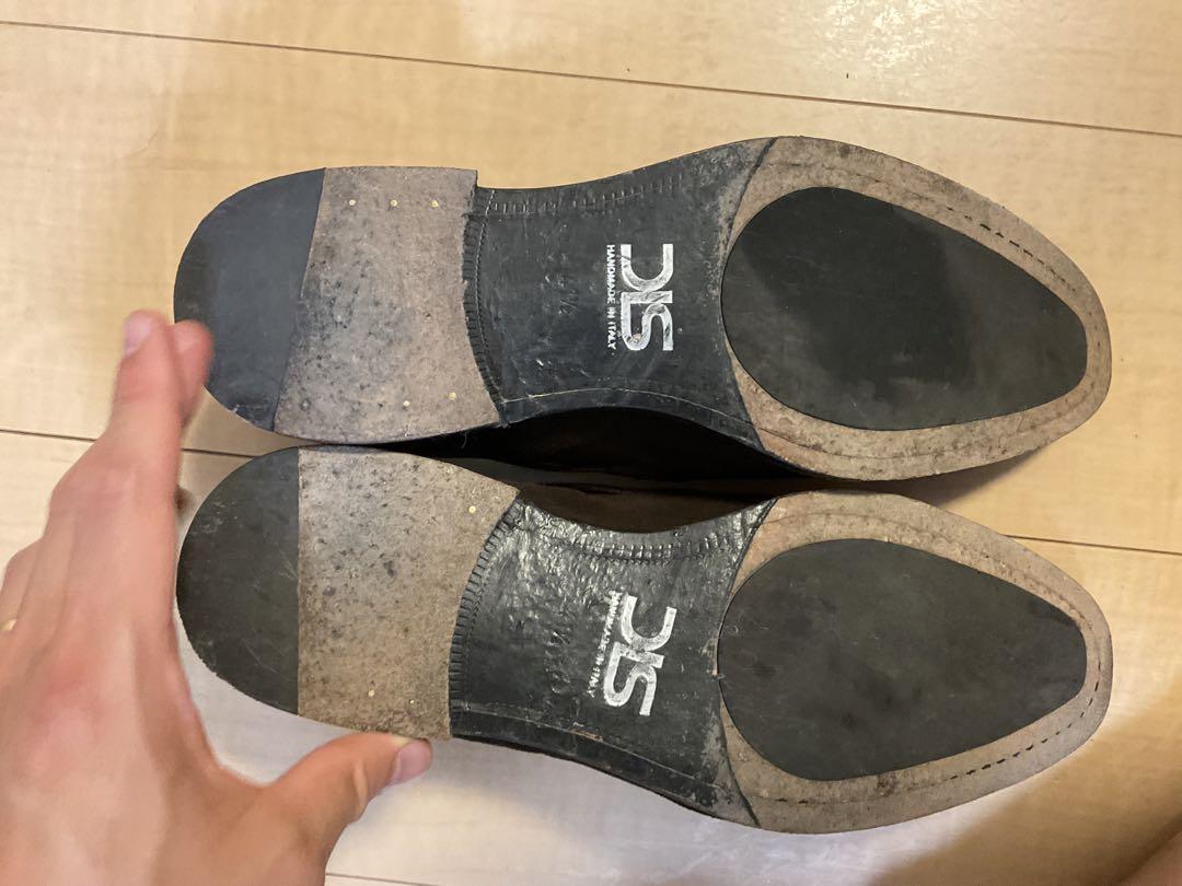 Design Italian shoes スエード ローファー 画像4