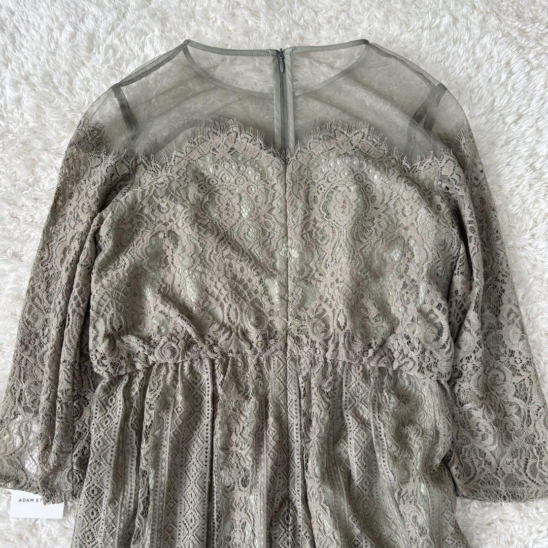 新品】troisiemeCHACO アダムエロペ ロングドレス 総レース F