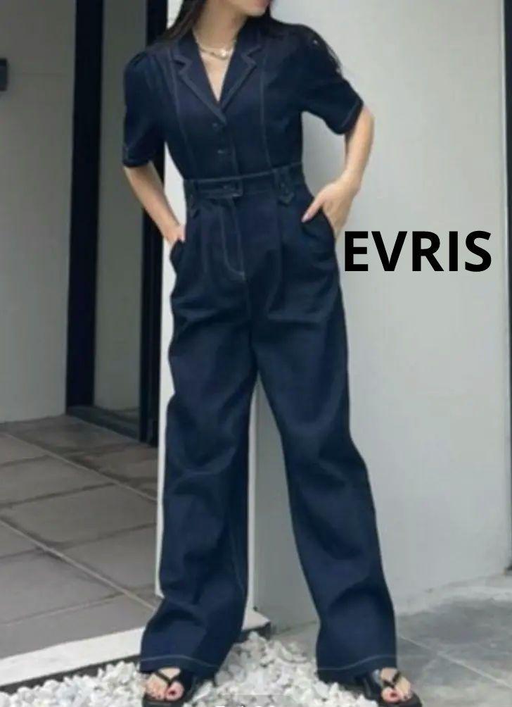 1682 美品 EVRIS 【WEB限定】ジャンプスーツ デニム 2023年