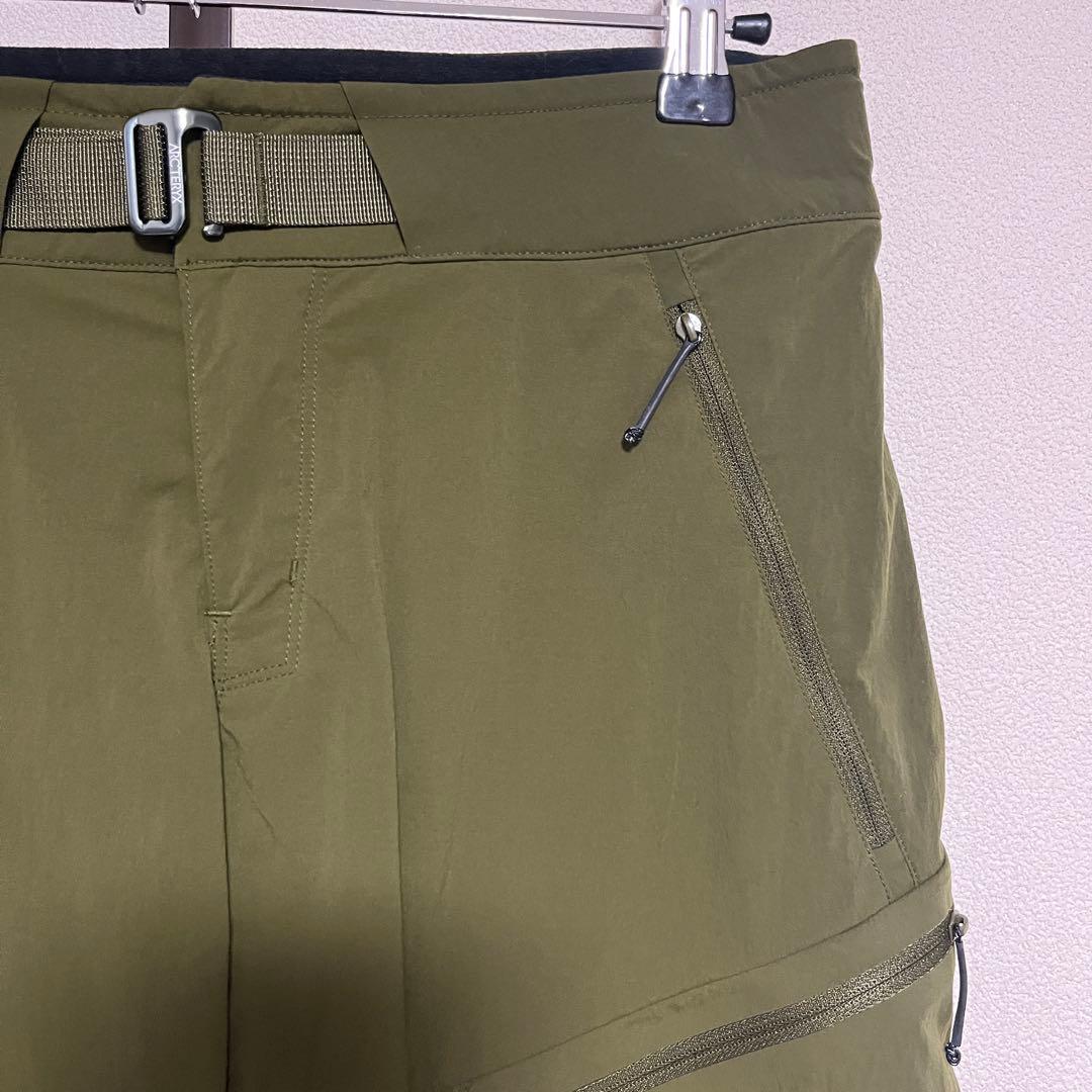 アークテリクス パリセード ショートパンツ オリーブ カーキ PALISADE