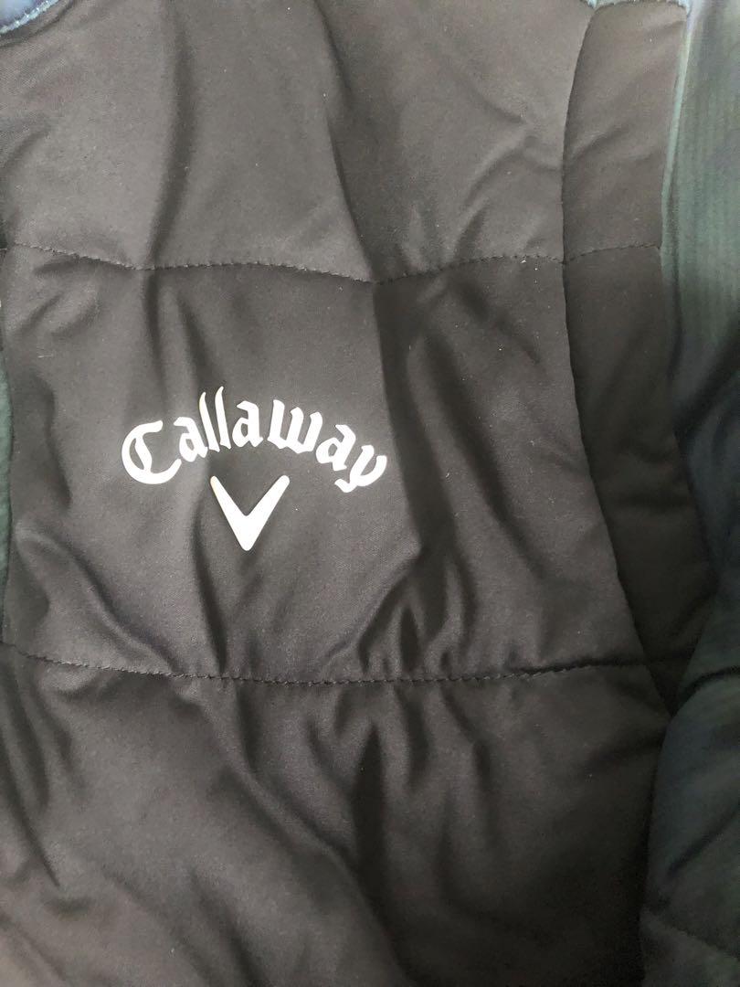 新品タグ付きCallaway ゴルフ ジャケット グリーン系