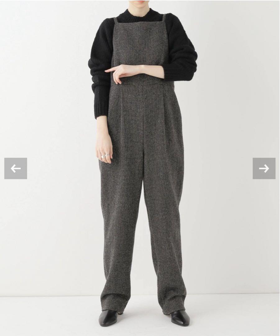 セール 国内 HAIRLINE WOOL AURALEE TWEED メルカリ - OVERALL サロペット・オーバーオール・オールインワン
