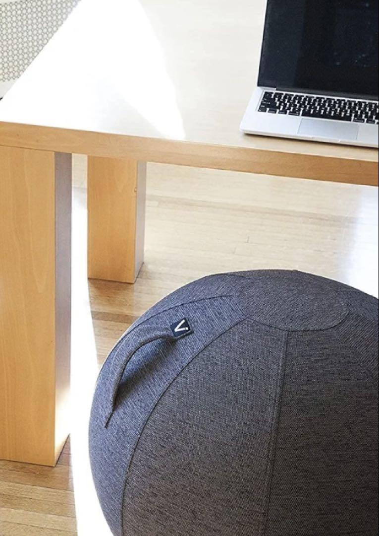 Vivora Luno バランスボール チャコールグレー 約65cm
