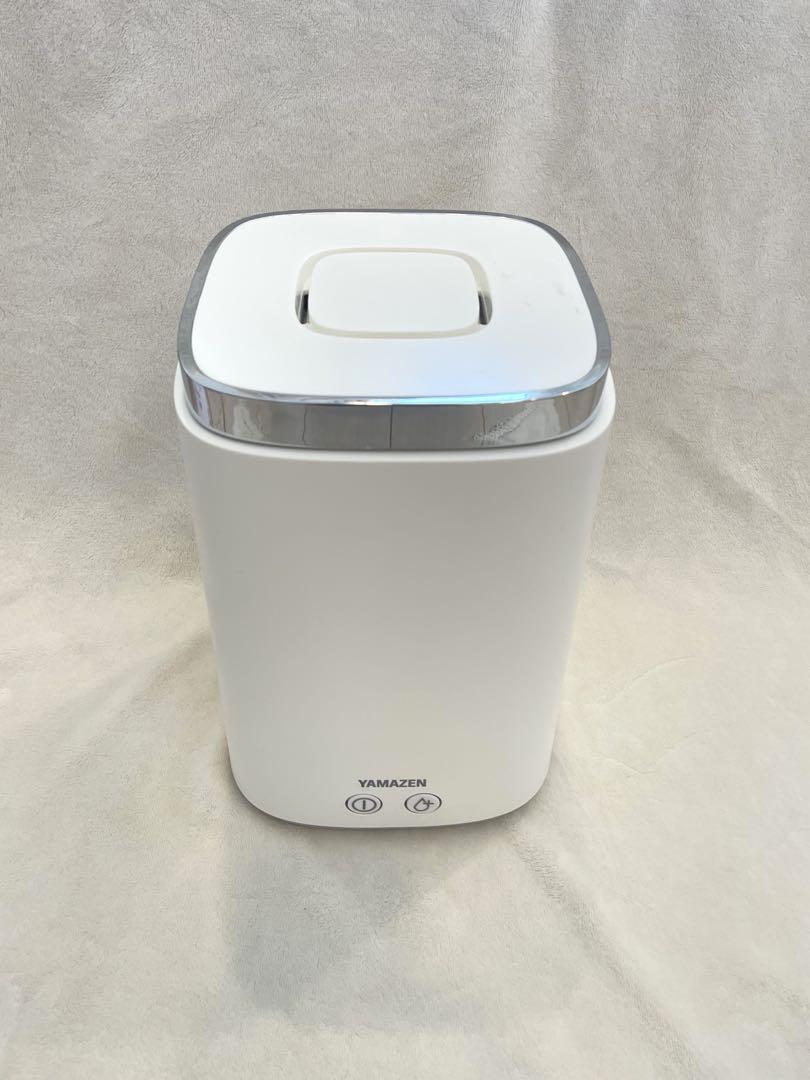 値下げ>Francfranc 上部給水スチーム加湿器 2.4Lマーブルホワイト