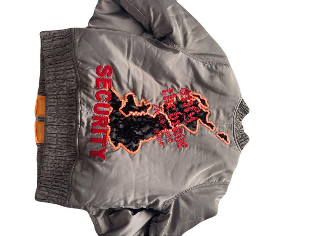 【美品】DIESEL MA-1 美品 diesel ディーゼル レディース リバーシブル MA-1 S