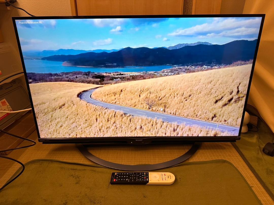 18年製未使用近！SHARP シャープ　40型　4K　テレビ 4T-C40AJ1