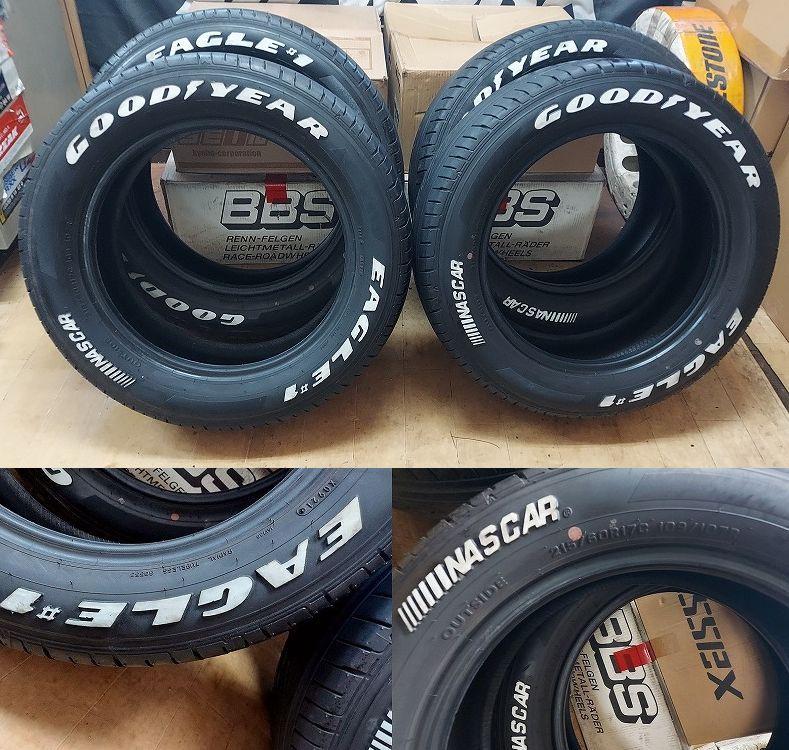 特価☆バリ山 グッドイヤー Nascar ２１５/６０R１７ ４本☆