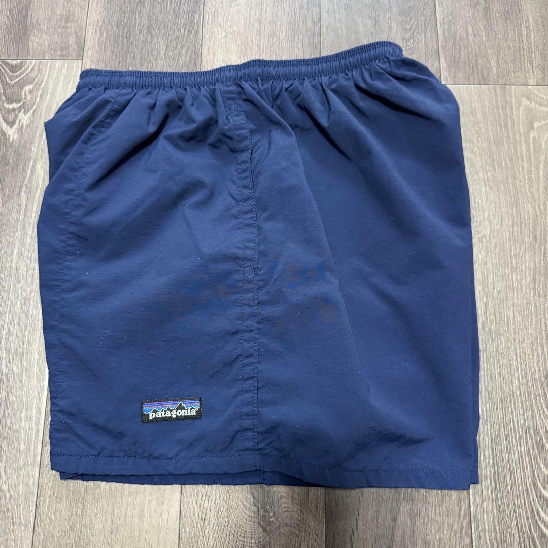 patagonia 98年 USA製 バギーズショーツ 5inch ネイビー 紺 patagonia 98年 USA製 バギーズショーツ 5inch ネイビー 紺
