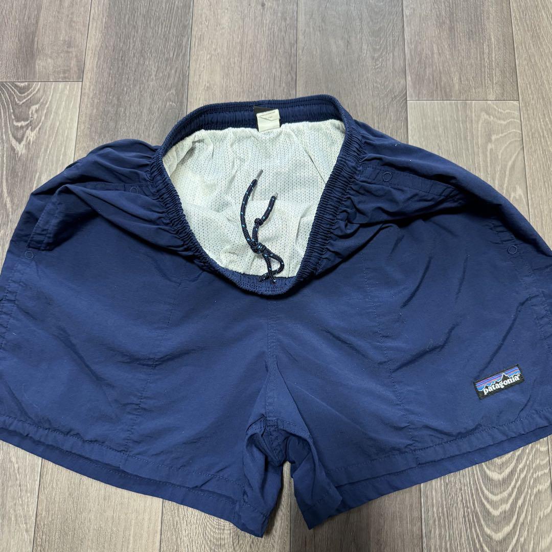 patagonia 98年 USA製 バギーズショーツ 5inch ネイビー 紺 patagonia 98年 USA製 バギーズショーツ 5inch ネイビー 紺