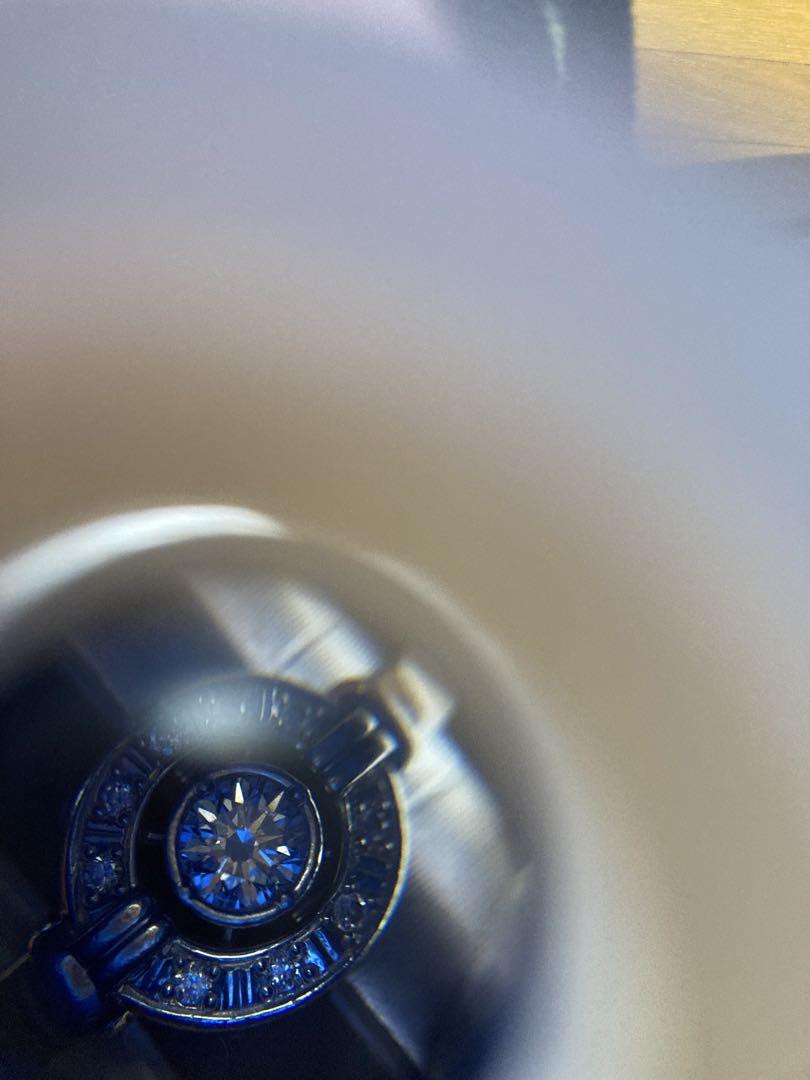 pt 900 ダイヤリング　0.2ct 0.０４ct