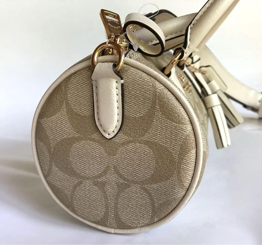 コーチCOACH ミニバッグ　2way シグネチャー　レーシークロスボディ　新品