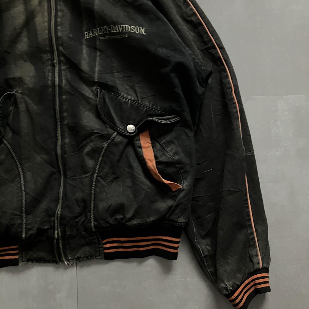 90s vintage Harley-Davidson ハーレー　ジャケット　黒
