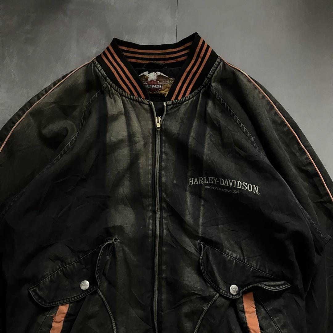 90s vintage Harley-Davidson ハーレー　ジャケット　黒