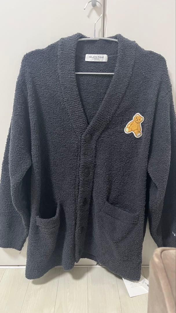 ジェラートピケ ベビモコカーディガンM gelato pique