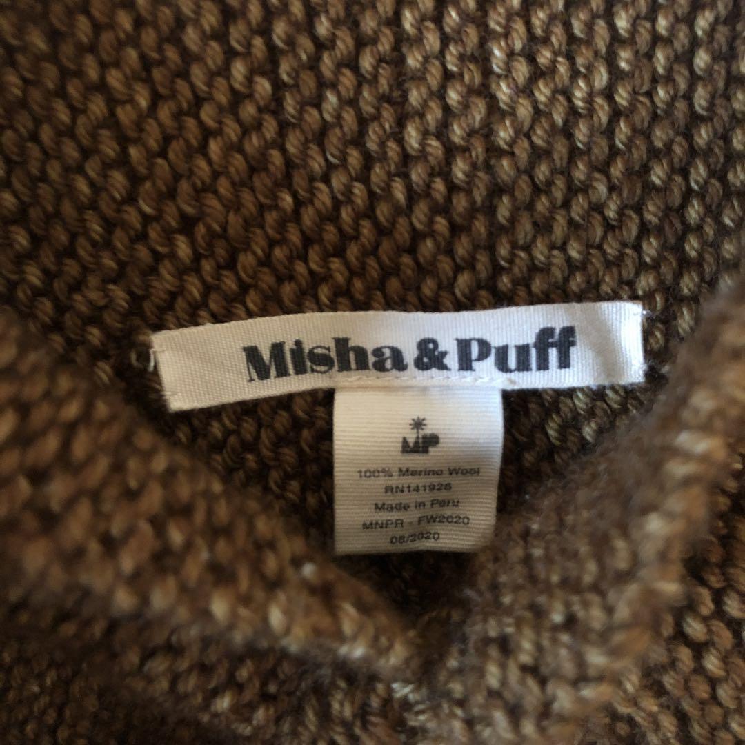 misha&puff nutmeg sledding scarf キッズ