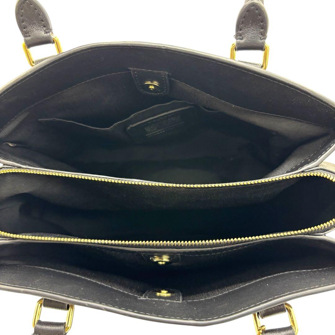 ✨美品✨　COACH コーチ　ショルダーバッグ　レザー　馬車ロゴ　シグネチャー