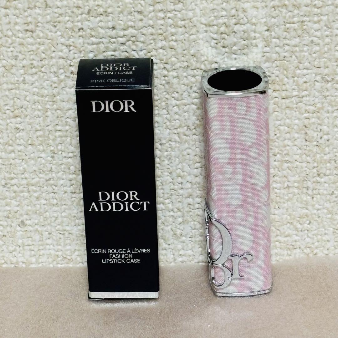 DIOR ディオールアディクト リップスケースピンクオブリーク