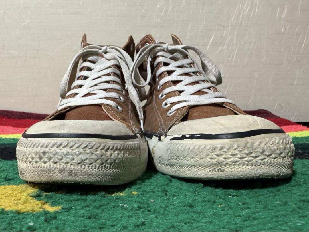 90s USA製 CONVERSE オールスター Hi ライトブラウン 28cm