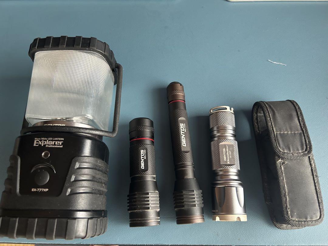 GENTOS Explorer EX-777XP ランタンとライト3本セット
