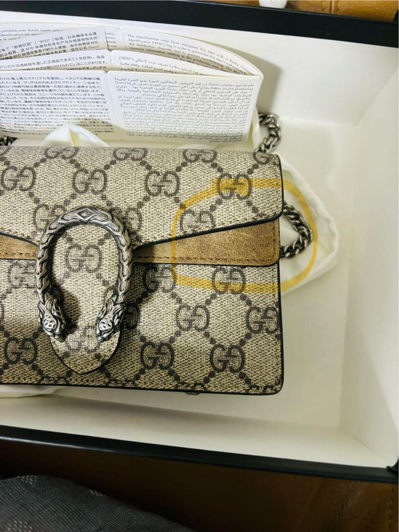 グッチ GUCCI ディオニュソス スーパーミニバッグ GGスプリーム