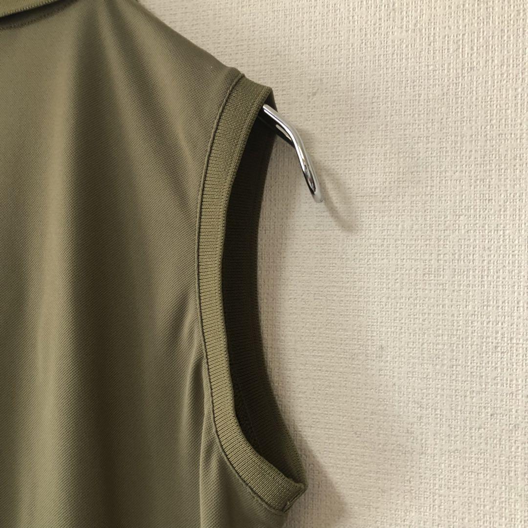 新品 Munsingwearノースリーブポロシャツワンピース クール仕様