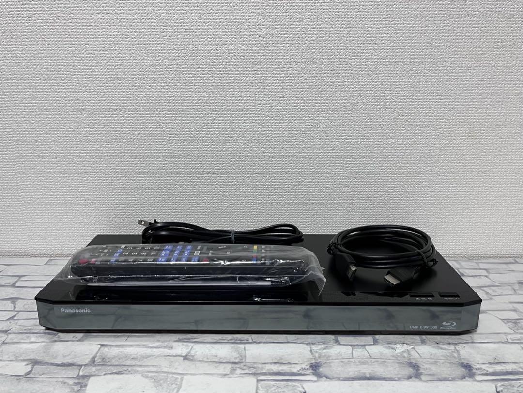 4K 1TB 2番組録画　パナソニック　BDレコーダー　DMR-BRW1000