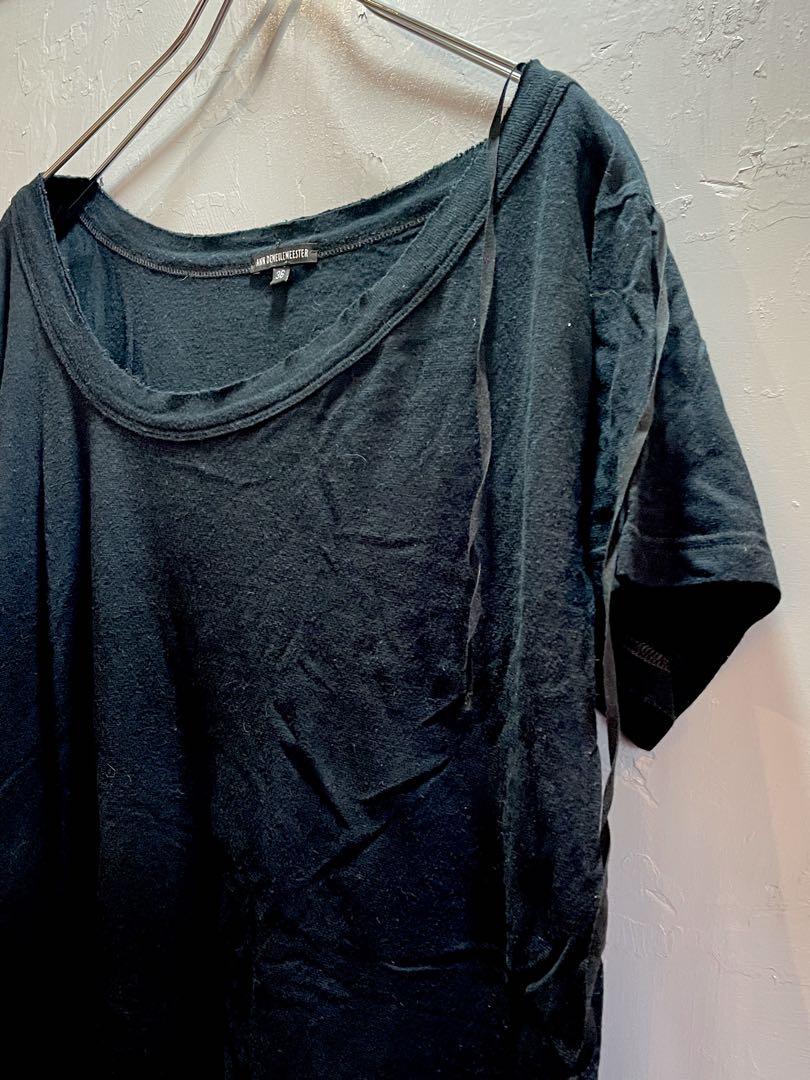 ANN DEMEULEMEESTER アシメトリーTシャツ